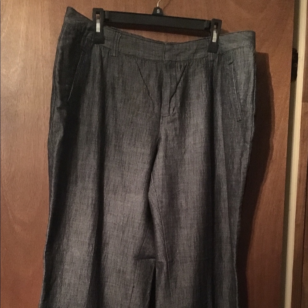 Cato slacks, charcoal straight leg